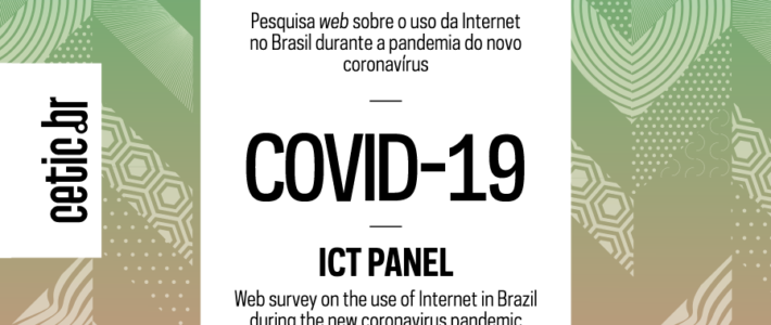 Pesquisa Painel TIC COVID-19 mostra como a internet foi utilizada em durante a pandemia em 2020