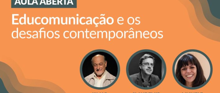 Em parceria com o NCE, ABPEducom realiza aula aberta sobre Educomunicação e desafios contemporâneos