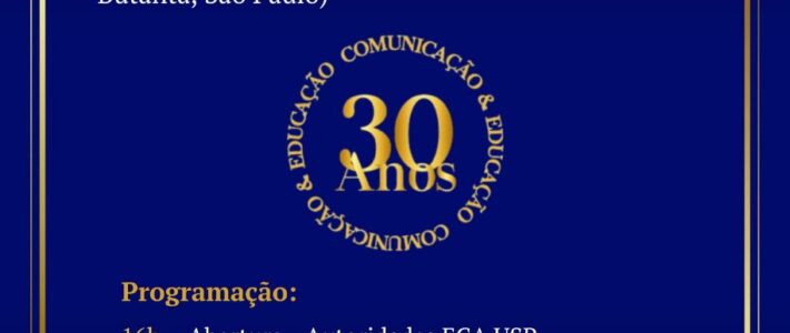 Colóquio celebra 30 anos da Revista Comunicação e Educação 