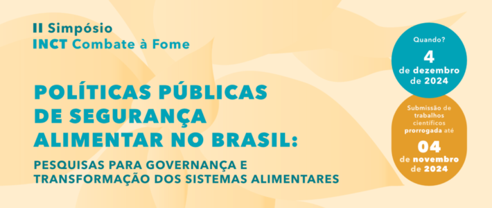 Simpósio debate políticas públicas de segurança alimentar no Brasil