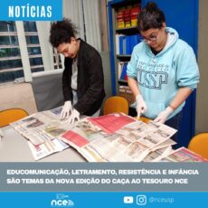 Educomunicação, letramento, resistência e infância são temas da nova edição do Caça ao Tesouro NCE