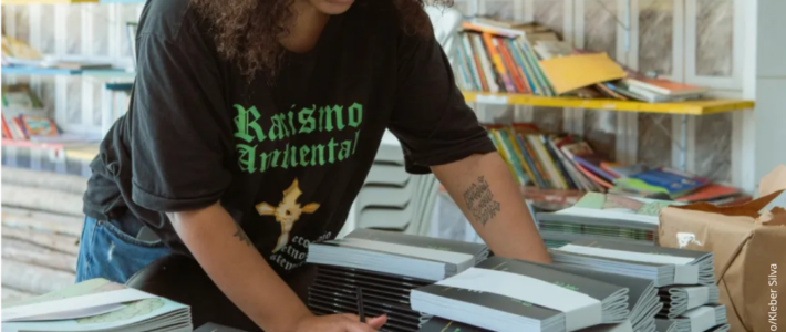 Estudante de Educomunicação da ECA-USP usa obra dos Racionais MC’s para debater racismo ambiental Estudante de Educomunicação da ECA-USP usa obra dos Racionais MC’s para debater racismo ambiental